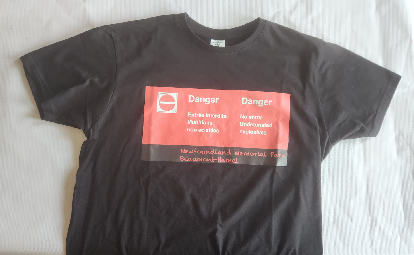 Beaumont Hamel MINES Danger T-Shirt